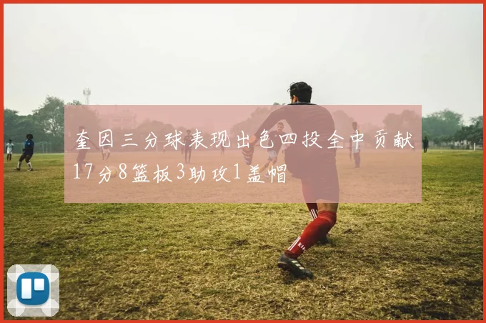 奎因三分球表现出色四投全中贡献17分8篮板3助攻1盖帽